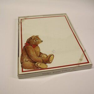 Gordon Fraser Teddy Bear Stationary Set Paper Envelopes England NEW Old Stock